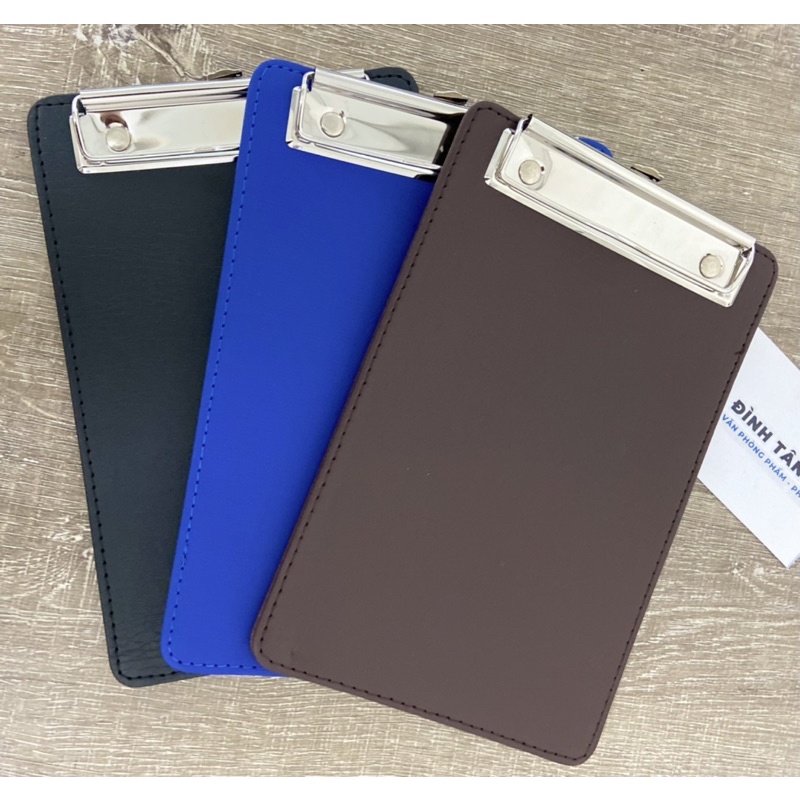 Bìa Kẹp Trình Ký Da Đơn A5 Cao Cấp - Bìa Kẹp MC, Bill, Bán Hàng