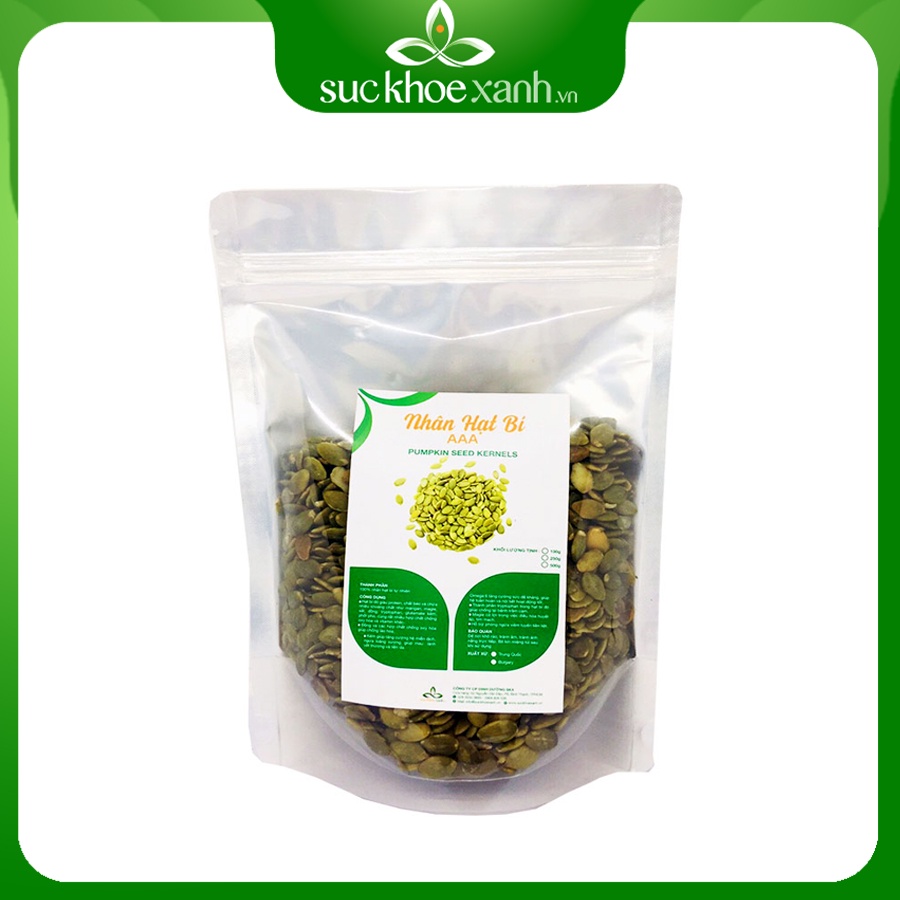 Nhân hạt bí xanh loại AAA 500g