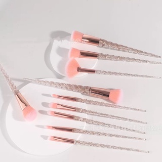 Hàng Mới Về set mini Cọ Trang Điểm Tán Phấn Nền Phấn Má Hồng Lông Cọ Mềm Mại Phong Cách fashion