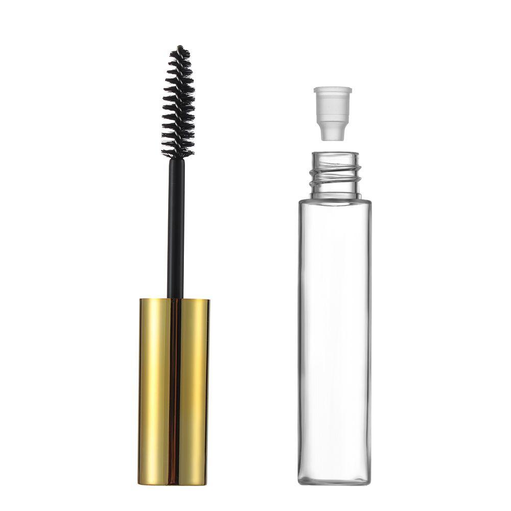 Set 2 / 5 Ống Mascara Kèm Cọ Trang Điểm Tiện Dụng Khi Đi Du Lịch
