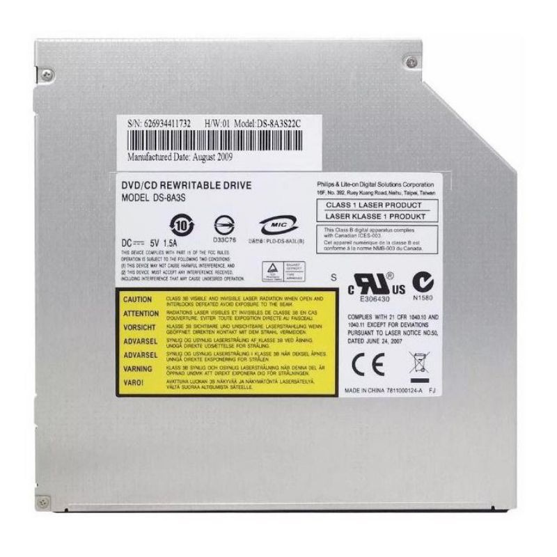 Ổ DVDRw CD Laptop Cổng SATA Đọc DVD ghi CD