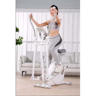 Xe đạp tập thể dục đa năng ELIP QM2201, xe đạp cử động toàn thân tại nhà - kèm ảnh thật - bảo hành 1 năm
