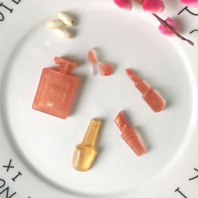 Tổng hợp Khuôn Silicon Nước Hoa / túi xách / Son Môi / Giầy / Phấn