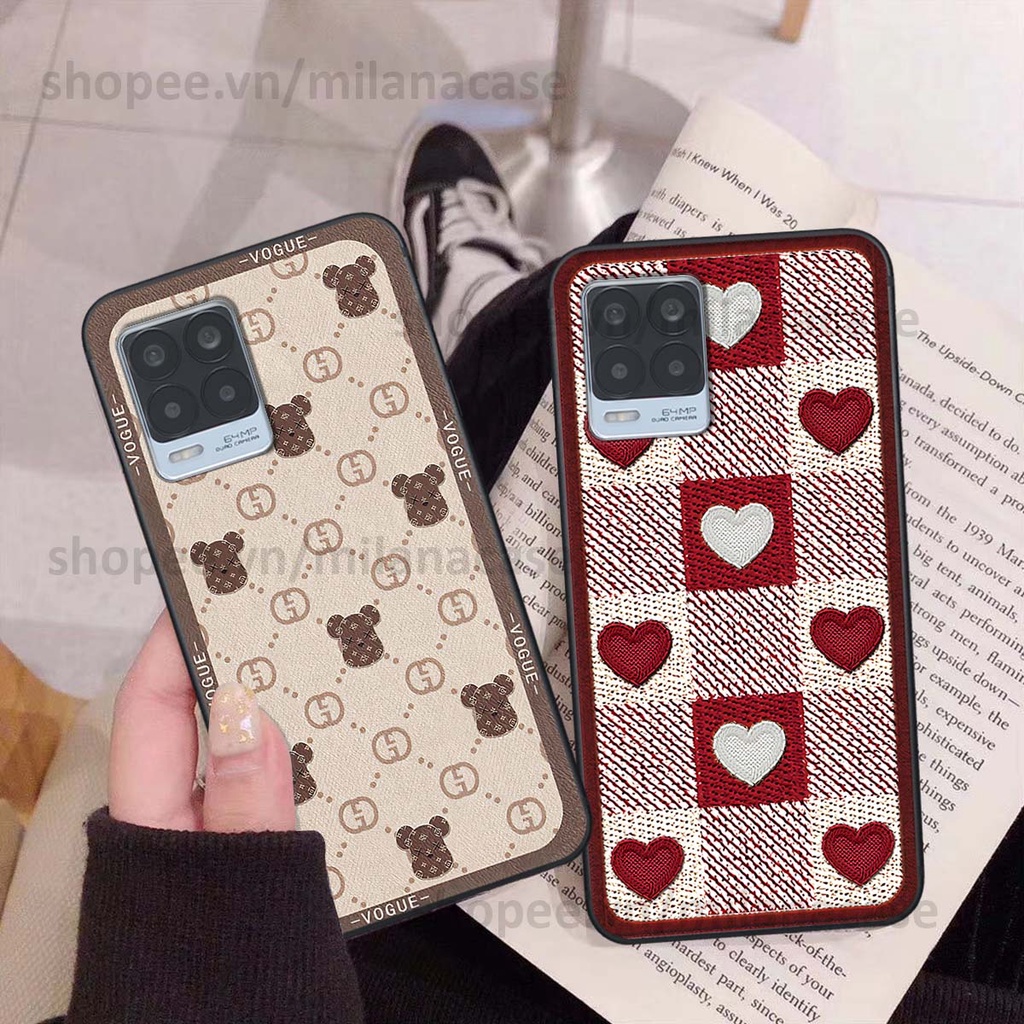 Ốp Realme 8 hình trái tim be love tình yêu siêu đẹp, cá tính, thời trang