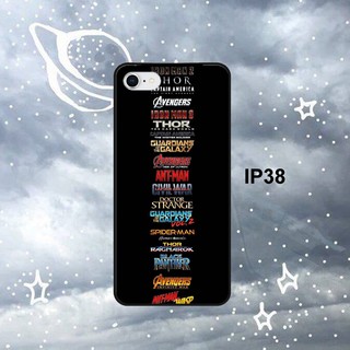 Ốp lưng Iphone6/6s-IPHONE 6 PLUS -IPHONE7/8 BỘ LOGO MARVER