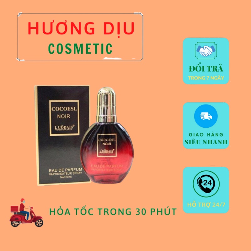 [CHÍNH HÃNG] Tinh dầu dưỡng tóc Cocoesl Noir đỏ 80ml