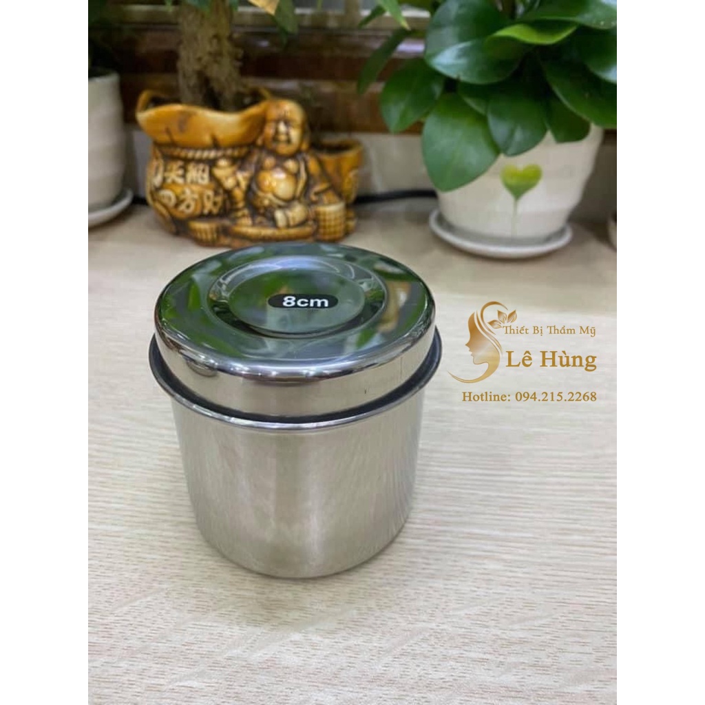 Khay hạt đậu inox phun xăm