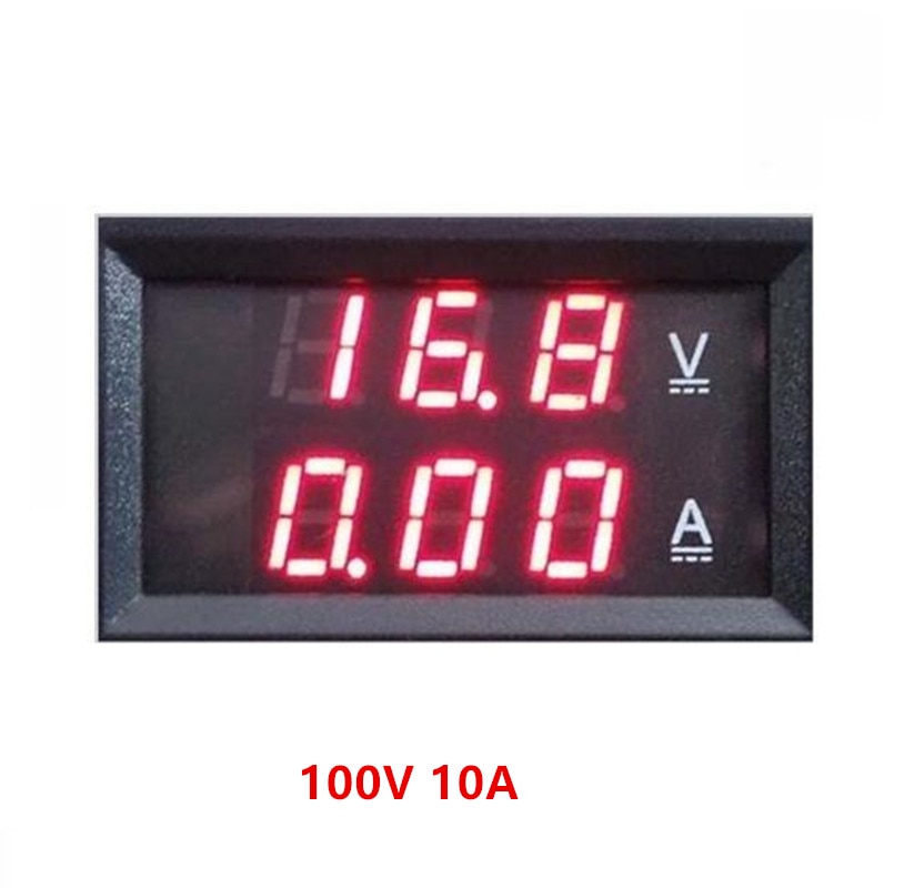 Vôn Kế Điện Tử Màn Hình Led 0.28" Dc 0-100v 10a 50a 100a