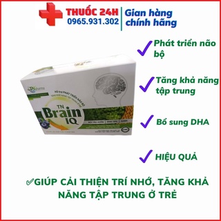 💊💊 TN BRAIN IQ - Hỗ trợ phát triển não bộ, tăng khả năng tập trung ở trẻ.( 20 gói x 3 gam ).