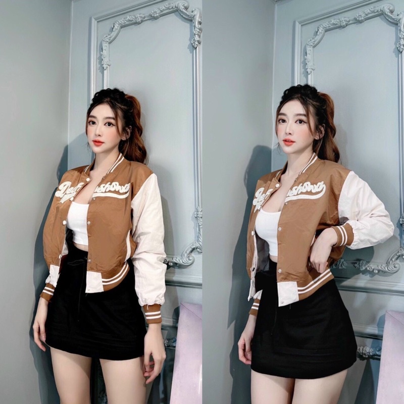 Áo khoác dù 2 lớp phối tay - S8A