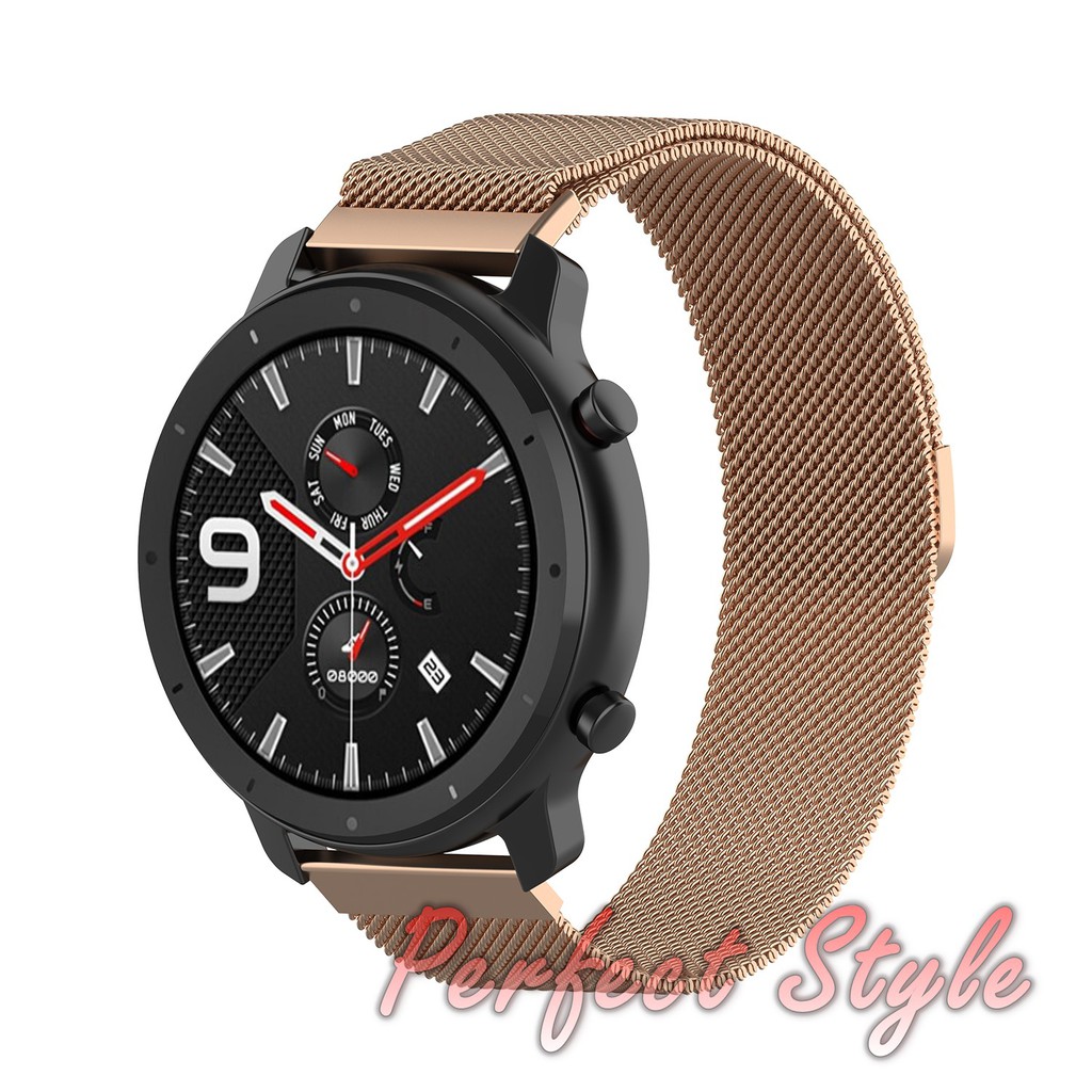 Dây đeo Milanese loop nam châm Amazfit GTR 42mm 47mm