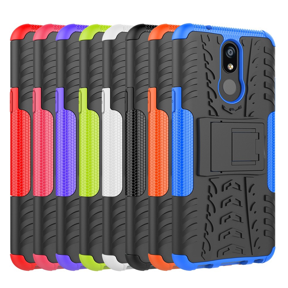 Ốp lưng chống sốc bằng TPU PC cứng dành cho LG G8 / V50 / K40 / K12 Plus / Stylo 5