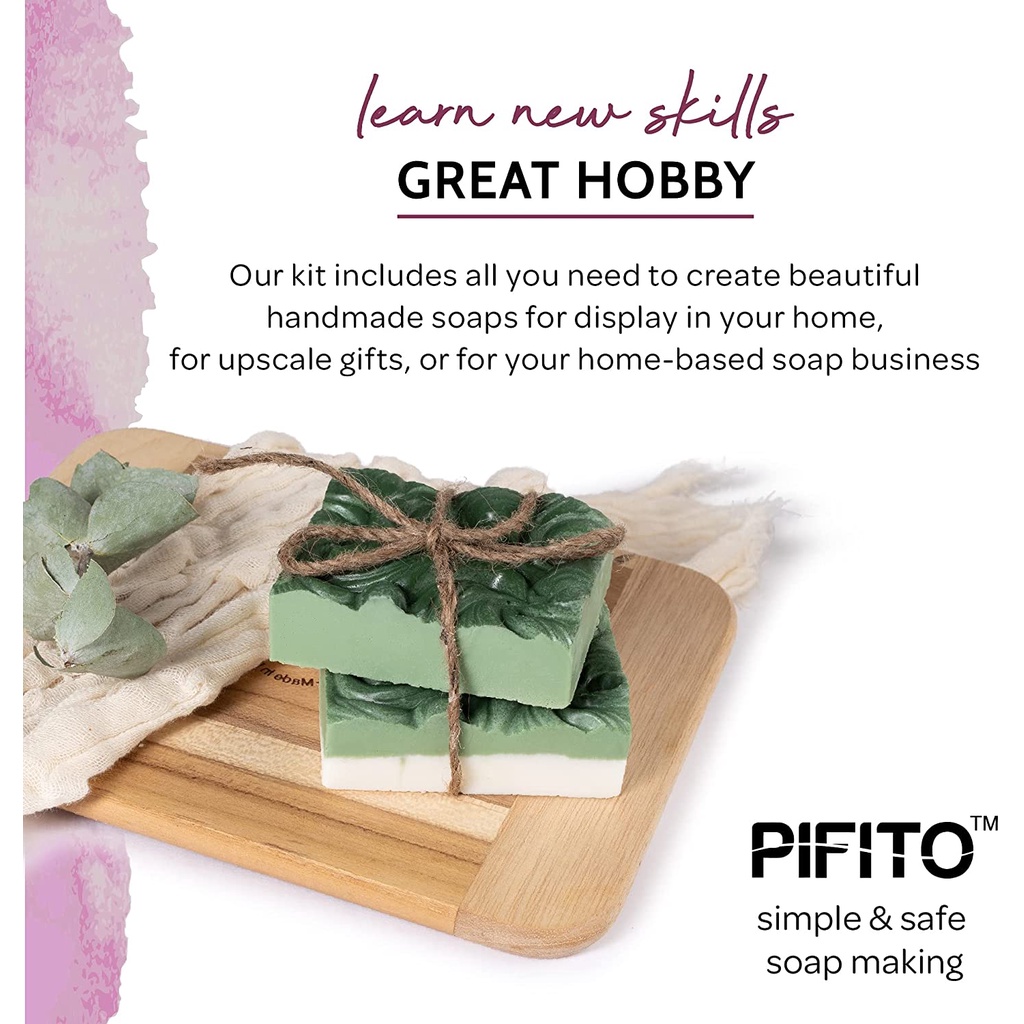 DIY Khuôn Silicon Hình Chữ Nhật Làm Xà Phòng Handmade