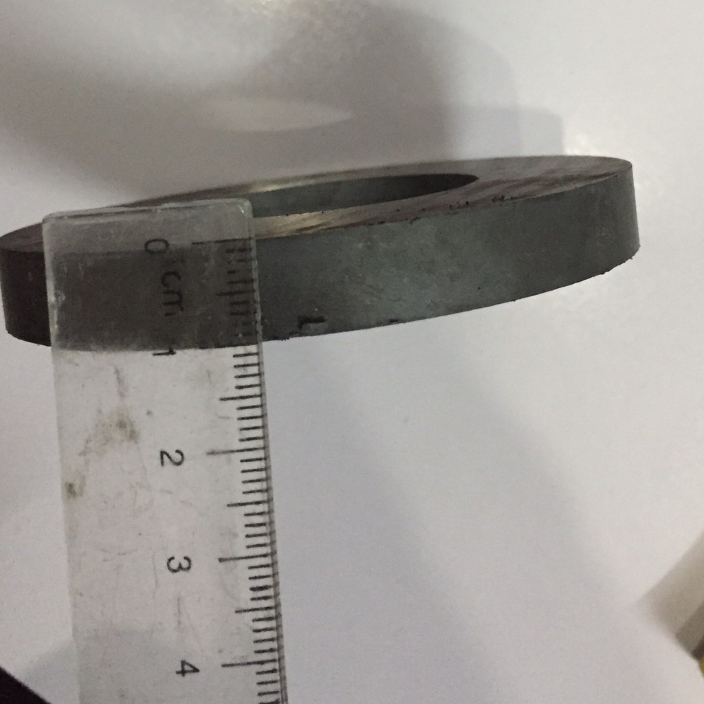 Nam châm viên Ferrite 80x10 lỗ 40mm