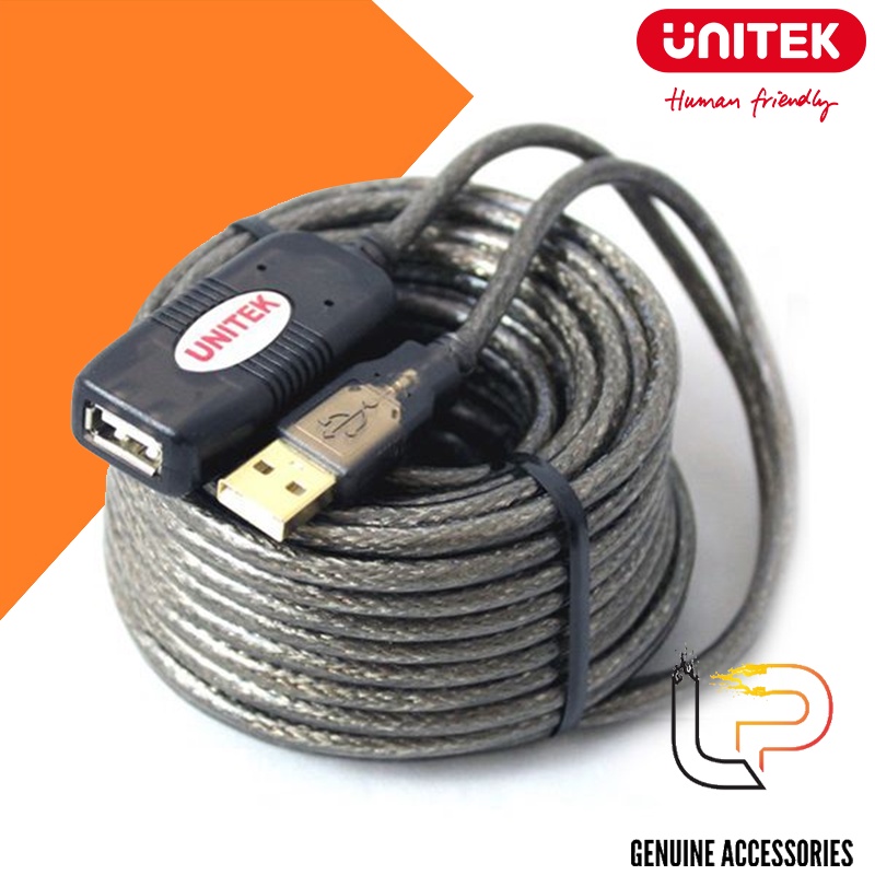 CÁP USB NỐI DÀI 2.0 EXTENSION UNITEK (Y-262) 20M