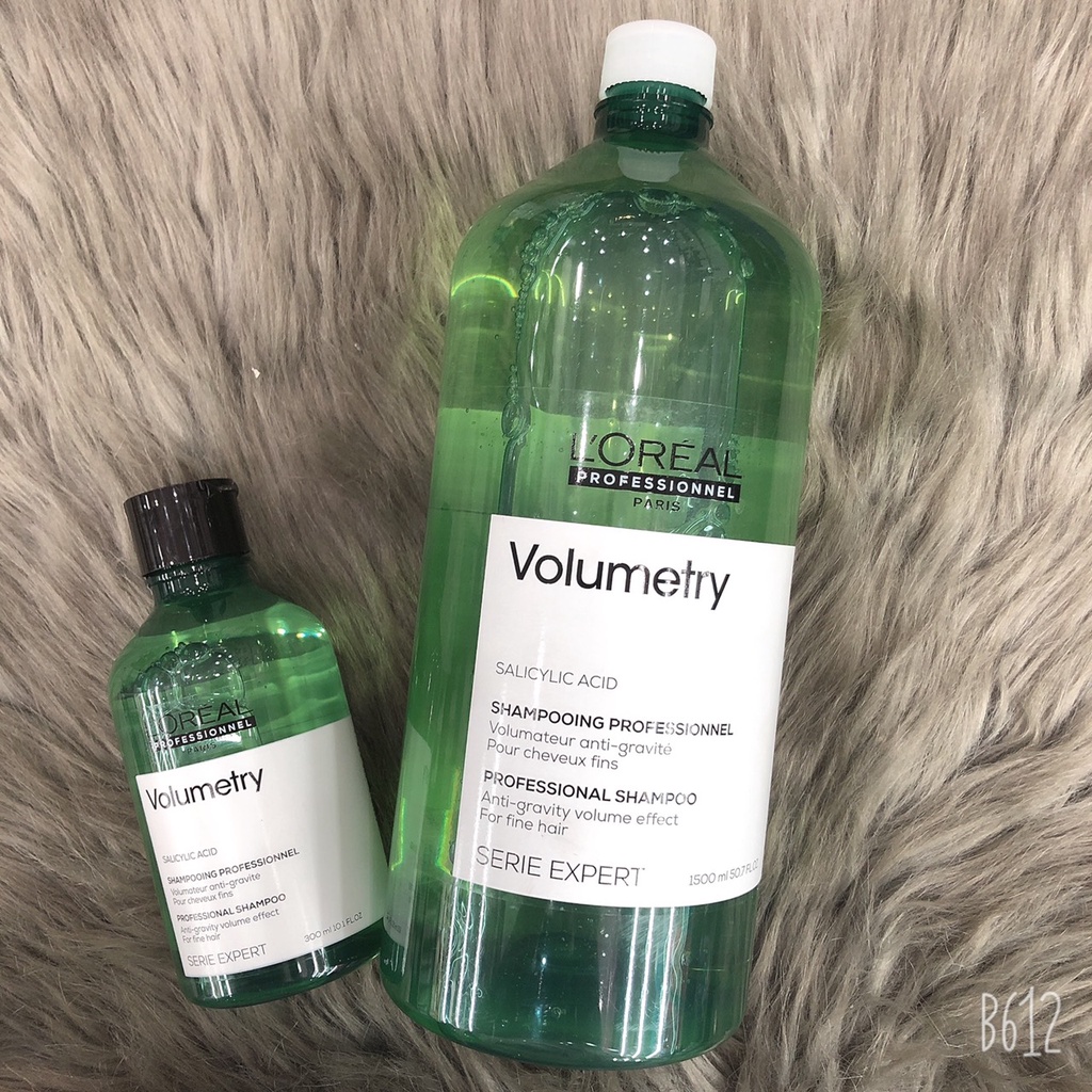 Dầu gội nâng phồng và tạo độ bồng bềnh cho tóc uốn hoặc tóc mỏng Volumetry LOreal