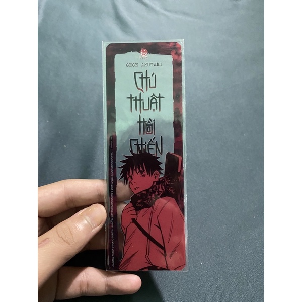 bookmark Jujutsu kaisen( Chú thuật hồi chiến). Set 5 cái
