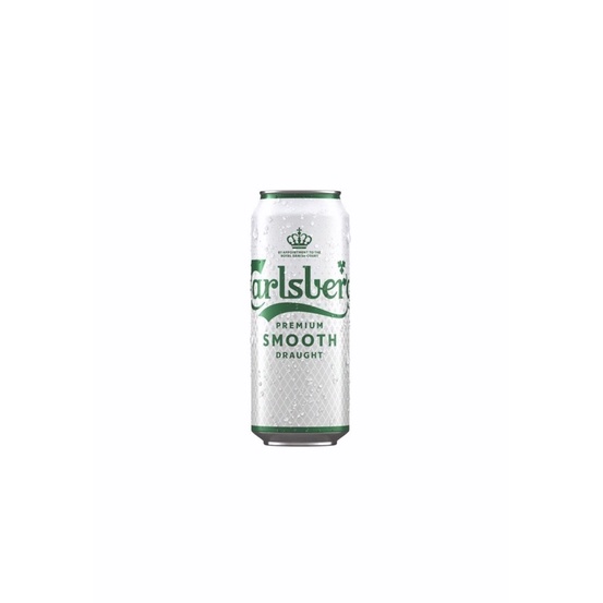 Bia Carlsberg Premium Smooth Draught lon - 1 thùng 24 lon 500ml