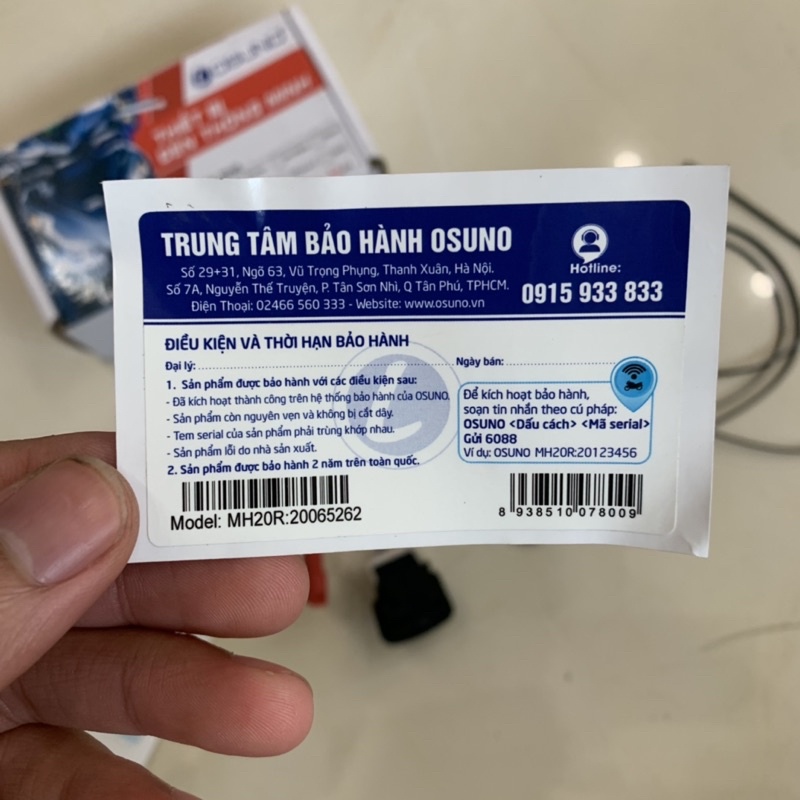 Mạch Tắt Đèn Pha Cho Các Xe Đời Mới Chính Hãng Osuno Bảo Hành 2 Năm