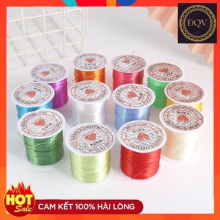 Cuộn dây cước chun xâu vòng đeo tay đủ màu - ĐQV