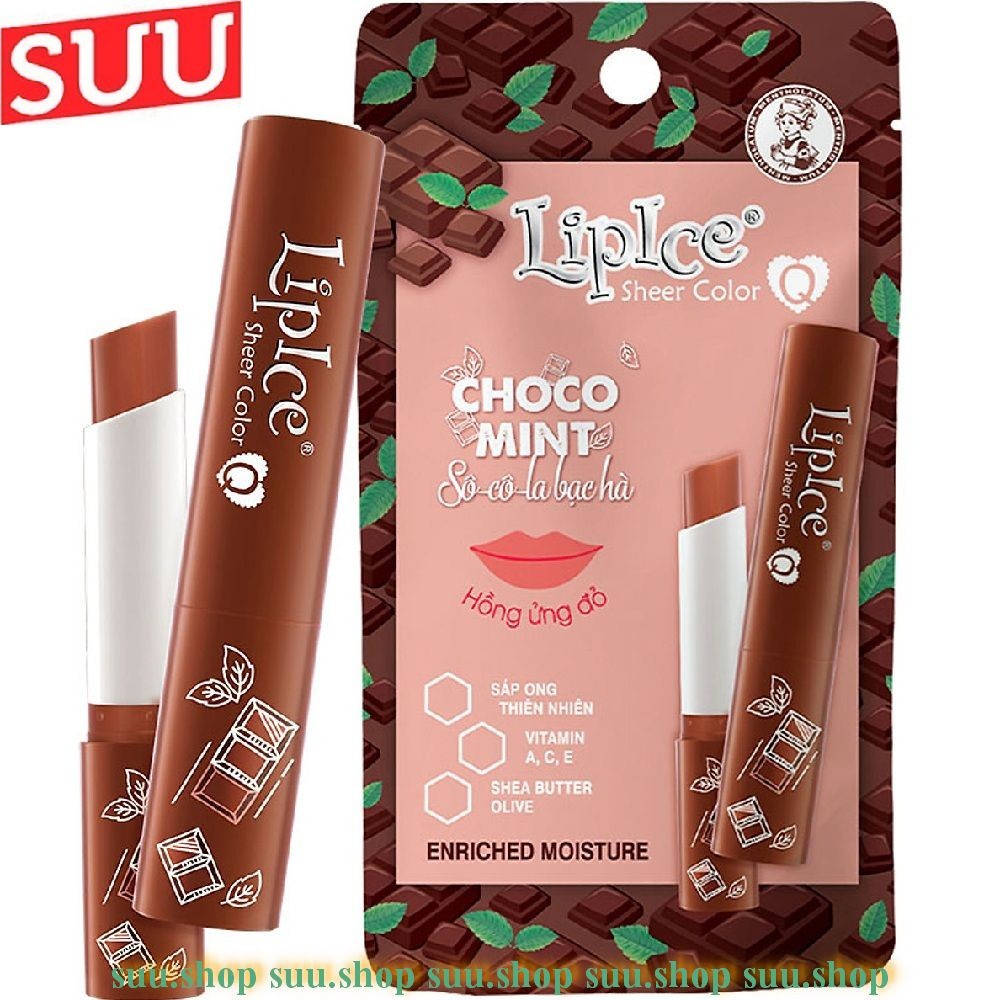 Son Dưỡng Lipice Sheer Color Q 2.4g choco mint