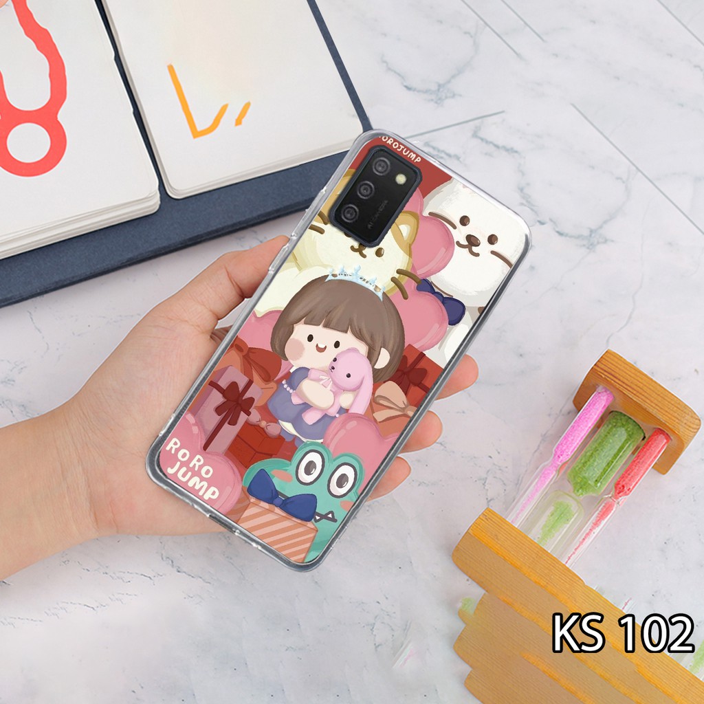 Ốp lưng điện thoai SamSung A02s  in hình tự chọn  Roro Jump siêu đẹp, độc, lạ - KINGSTOREHN