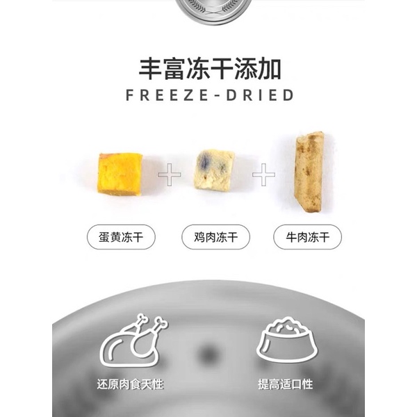 Hạt cho mèo con Teb A thức ăn khô cho mèo tăng cân mix thịt sấy khô NourseVietnam