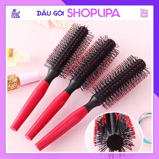 Lược tròn lô cuốn tạo kiểu đa năng dập phồng vuốt keo cho gỡ tóc rối  SHOPLIPA