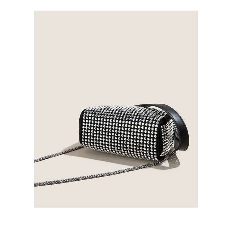 Túi xách Chuwanglin đeo vai nhỏ đính kim cương lấp lánh cho nữ