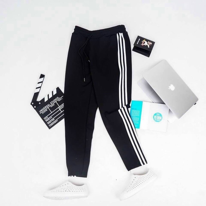 Quần thể thao nam nữ unisex,quần thu đông nam nữ co gian mặc thể dục