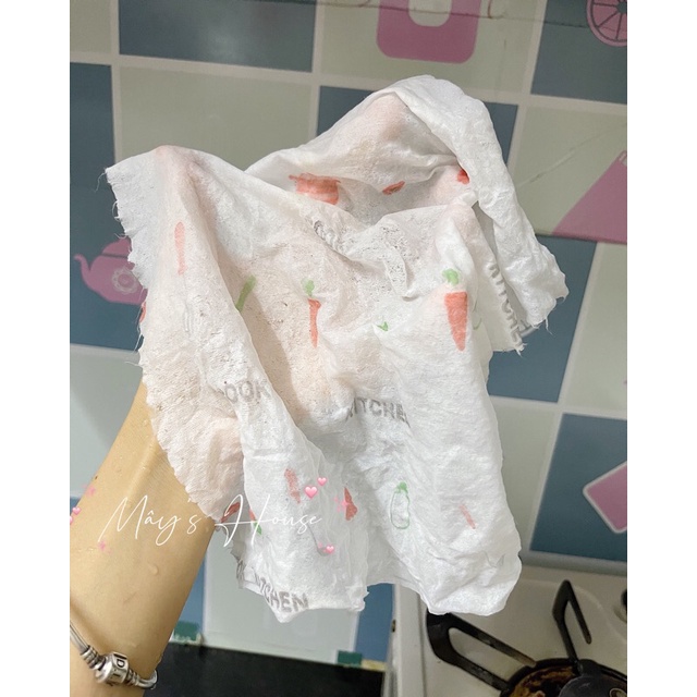 Set khăn giấy lau bếp