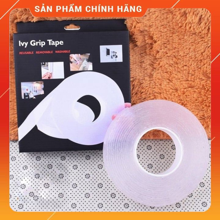 BĂNG DÍNH ĐA NĂNG 2 MẶT TRONG SUỐT SIÊU CHẮC [FREESHIP]