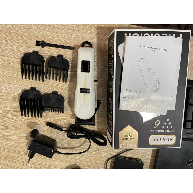 Tăng đơ cắt tóc, tông đơ máy cắt hớt tỉa tóc không dây giá rẻ