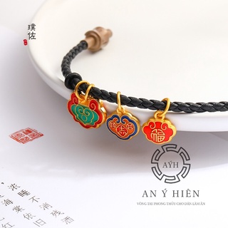 Charm Khóa tụ lộc vàng #C175 ( An Ý Hiên)