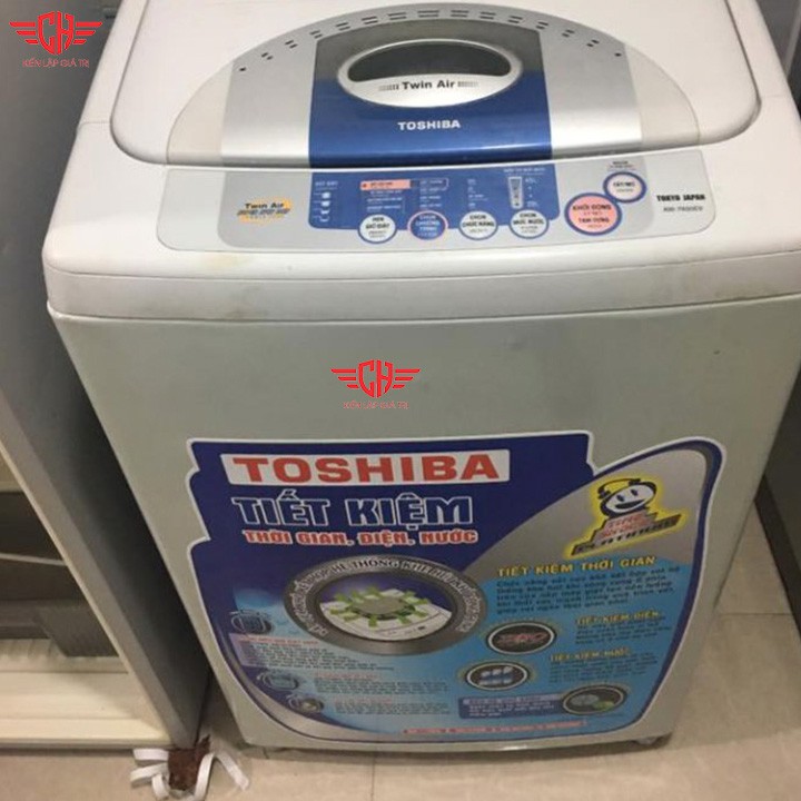 Miếng dán máy giặt Tem dán máy giặt toshiba. mẫu 2