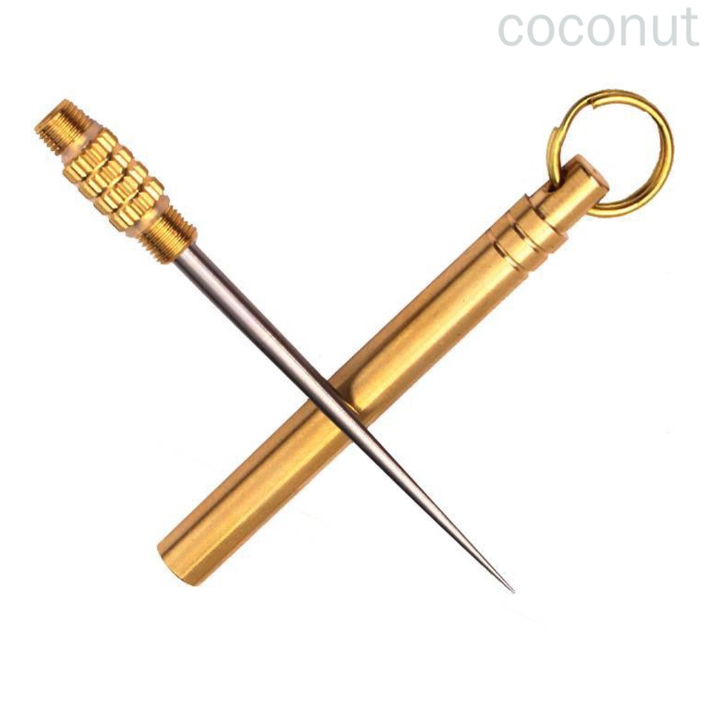 Nĩa Ăn Trái Cây Bằng Kim Loại Kèm Hộp Đựng Tiện Dụng