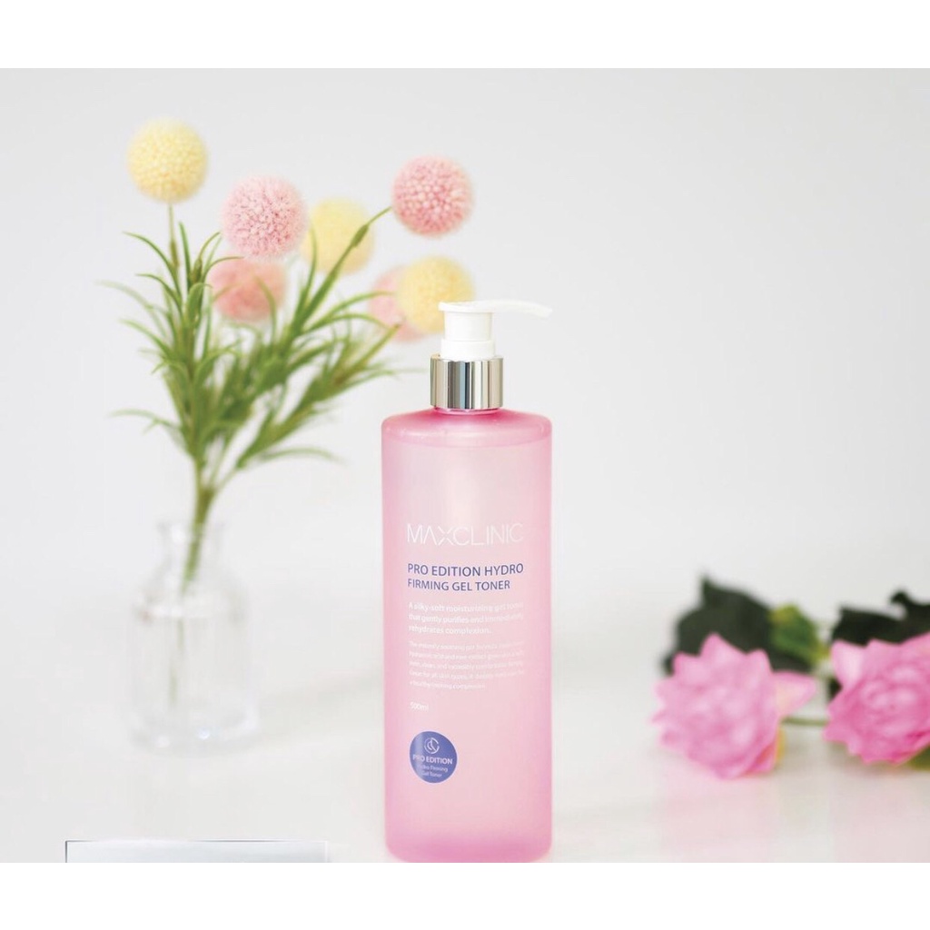 Toner Định Hình Maxclinic - Cấp Ẩm - Ngừa Lão Hoá - Làm Sáng Da 500ml | Xù Korea