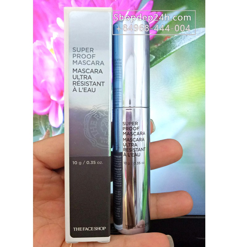 MASCARA KHÔNG TRÔI - BỀN MÀU SUPER_PROOF_MASCARA 10G CHÍNH HÃNG - 2916