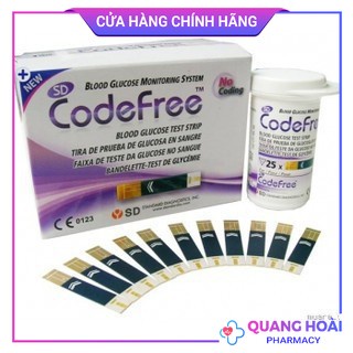 Que thử đường huyết, tiểu đường SD CodeFree ( Hàn Quốc ) - Test kiểm soát đái tháo đường