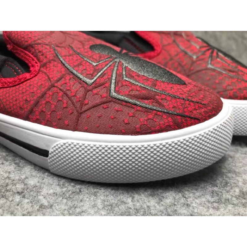 Giày lười Slip on Spiderman hàng xuất cho bé size đại