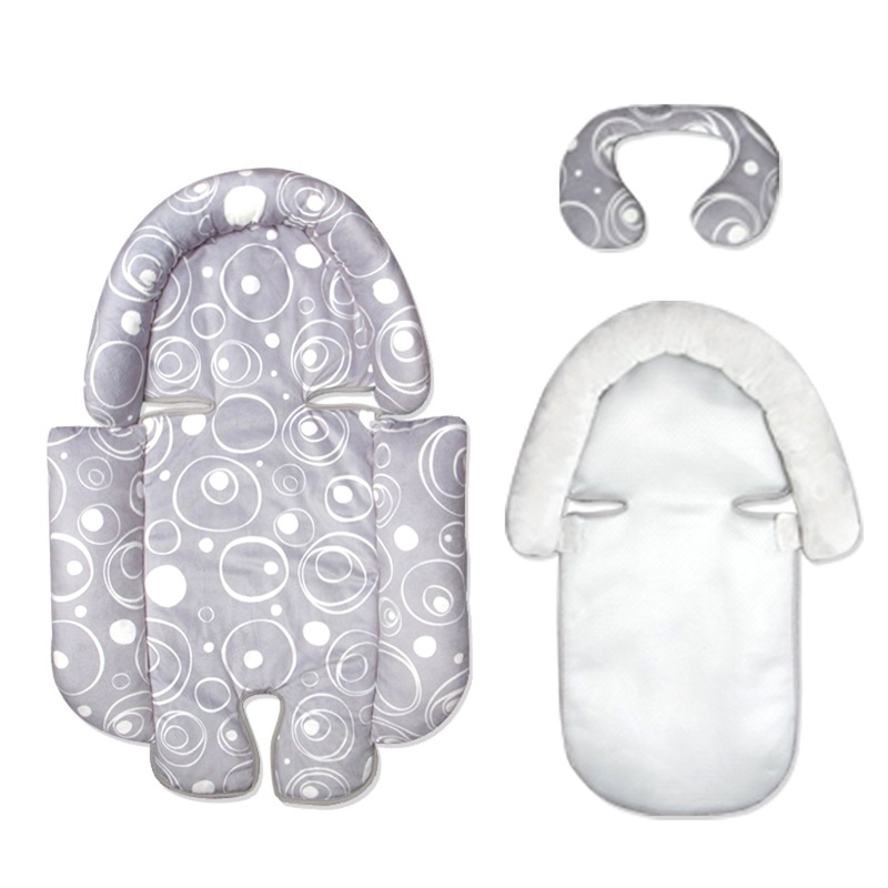 Đệm Lót Ghế Ngồi Xe Đẩy Em Bé 2 Trong 1 Tháo Rời Được Tiện Lợi