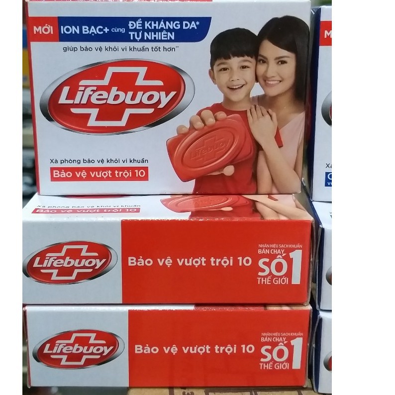 [Mã GROSALE5 giảm 10% đơn 150K] Xà bông Lifebuoy 90g đủ màu