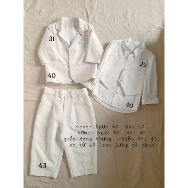 - Giày đép & quần áo bé trai