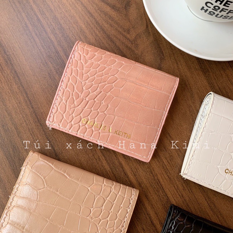Ví bóp nữ ngắn da rắn phom nhỏ mỏng