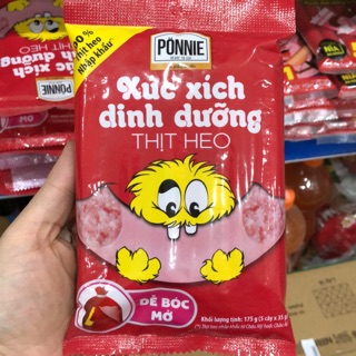 Xúc xích dinh dưỡng Ponnie 175g