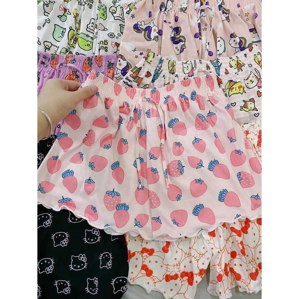 Quần Đùi Hoạ Tiết Cotton Nữ | BigBuy360 - bigbuy360.vn