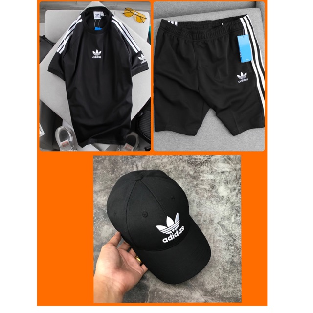 Set combo ÁO- QUẦN -NÓN ADIDAS