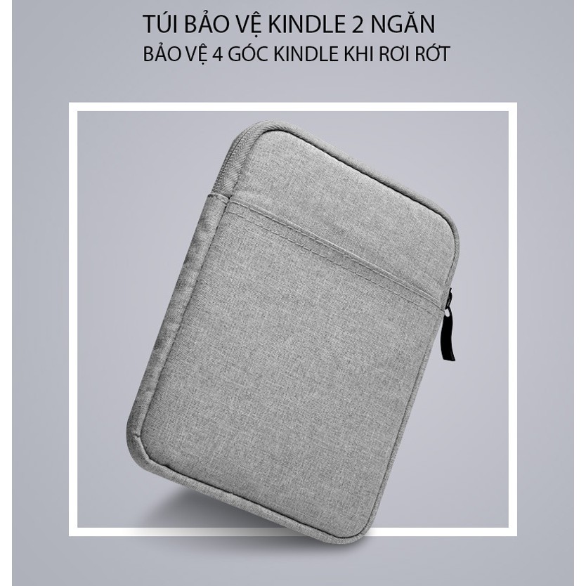 Túi bảo vệ Máy đọc sách Kindle Paperwhite, Voyage 6 inch 2 ngăn đứng