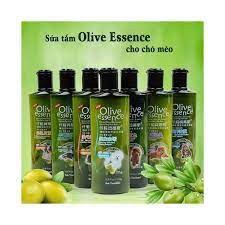 Sữa tắm chó mèo - sữa tắm Olive Essence - 450ml/chai