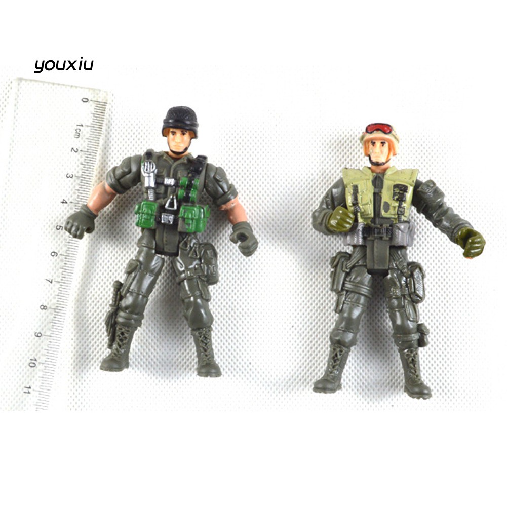 Set 6 Mô Hình Đồ Chơi Người Lính Quân Đội Cho Bé